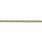 Mens Lynx Gold-Tone Ion Plated 8.5in Foxtail Chain Bracelet - image 3