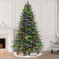 Puleo International 7.5ft. Pre-Lit Linden Fir Christmas Tree - image 3