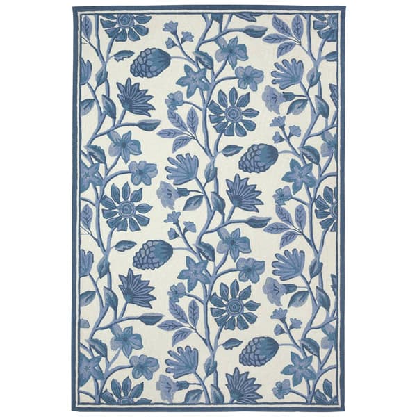 Liora Manne Capri Floral Vine Rectangular Large Area Rug