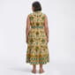 Plus Size Kasper Sleeveless Scroll Floral Midi Dress - image 3