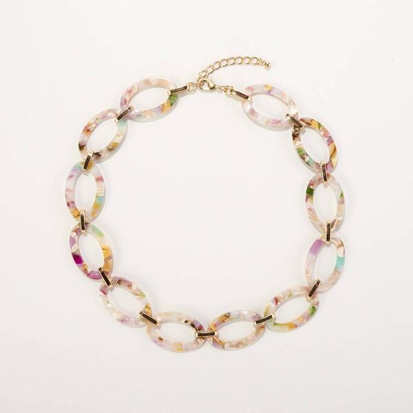 Ashley Cooper&#40;tm&#41; Multi Color Link Necklace - image 