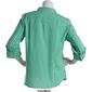 Womens Tommy Hilfiger Sport Gingham 3/4 Roll Tab Sleeve Shirt - image 2