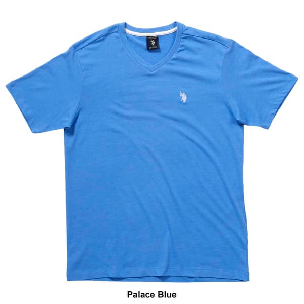 Mens U.S. Polo Assn.&#174; V-Neck Solid Tee