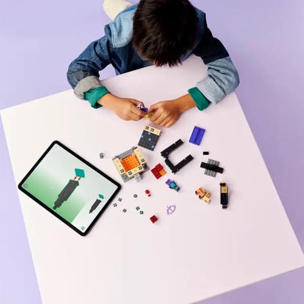 LEGO® Minecraft® Nether & End Portal Journey Building Kit