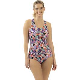 Womens Dolfin&#40;R&#41; Aquashape Bonita Bloom One Piece Swimsuit