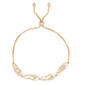 Accents Diamond Accent Fiip Flop Adjustable Bracelet - image 1