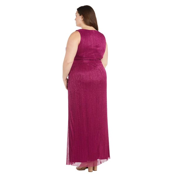 Plus Size R M Richards Surplus Neck Empire Evening Gown Boscov s