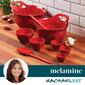 Rachael Ray 10pc. Mix &amp; Measure Mixing Bowl Set - Red - image 8