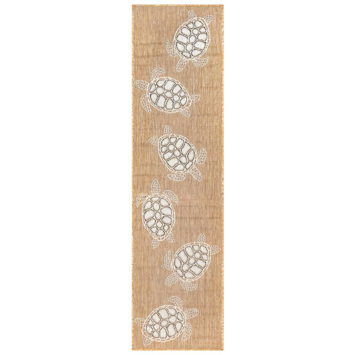 Liora Manne Carmel Seaturtles Rectangular Runner