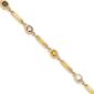 Gemstone Classics&#40;tm&#41; 14kt. Multi Gem Link Bracelet - image 1