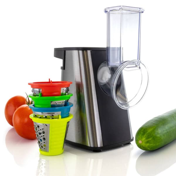 Megachef 4-in-1 Stainless Steel Electric Salad Maker