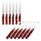 BergHOFF Pakka Wood 14pc. Steak Knife Set with Wood Cases - image 3