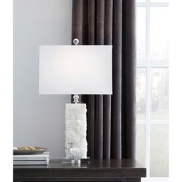 Signature Design by Ashley White Alabaster Table Lamp