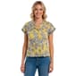 Womens Nautica Dolman Sleeve Garden Floral Blouse - image 1