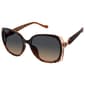 Womens Jessica Simpson Square Combo Vented Temple Fade Sunglasses - image 1