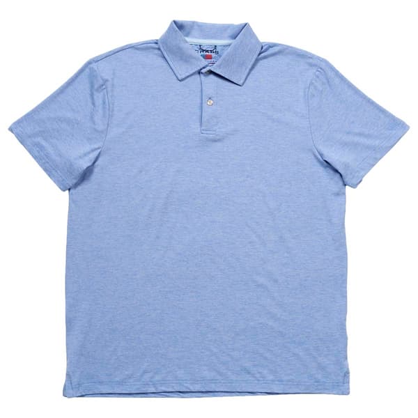 Mens Chaps Solid Super Soft Performance Polo
