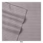 Sweet Home Collection 6pc. Pinstripe Brushed Microfiber Sheet Set - image 4