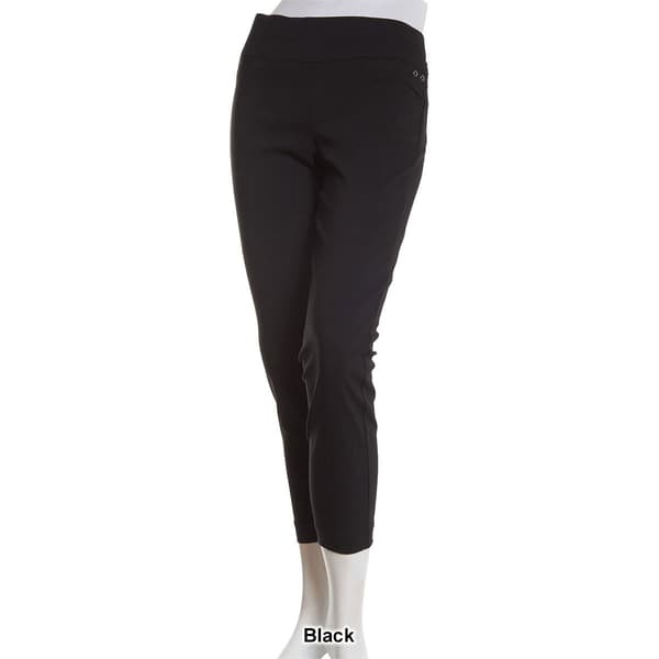 Juniors Leighton Solid Grommet Millennium Ankle Pants