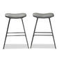 Baxton Studio Jette 2 Piece Bar Stool Set - image 2