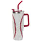 Wellness 40oz. Bling Baseball Stainless Steel Tumbler with Straw - image 1