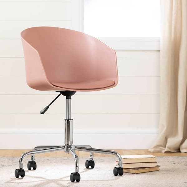 South Shore Flam Pink Swivel Chair