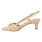 Womens Easy Street Delite Kitten Heel Dress Sandals - image 4