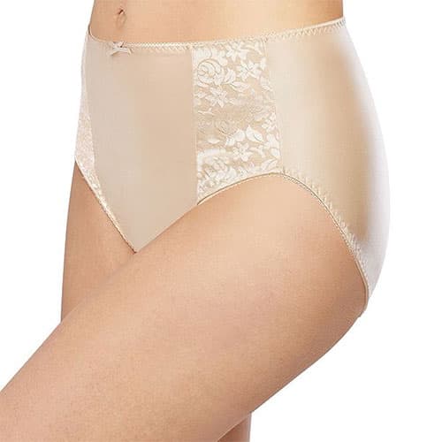 Womens Bali Essentials Double Support Hi Cut Briefs DFDBHC - image 