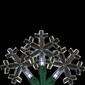 Northlight Seasonal 4.5ft. LED Snowflake Christmas Light Set - image 2
