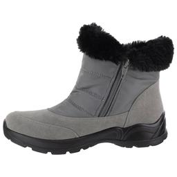 Womens Easy Street Frosty Nylon Winter Ankle Boots