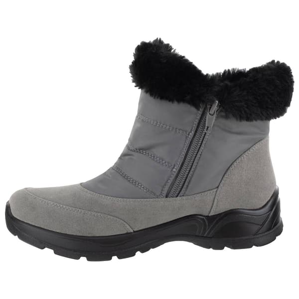 Womens Easy Street Frosty Nylon Winter Ankle Boots