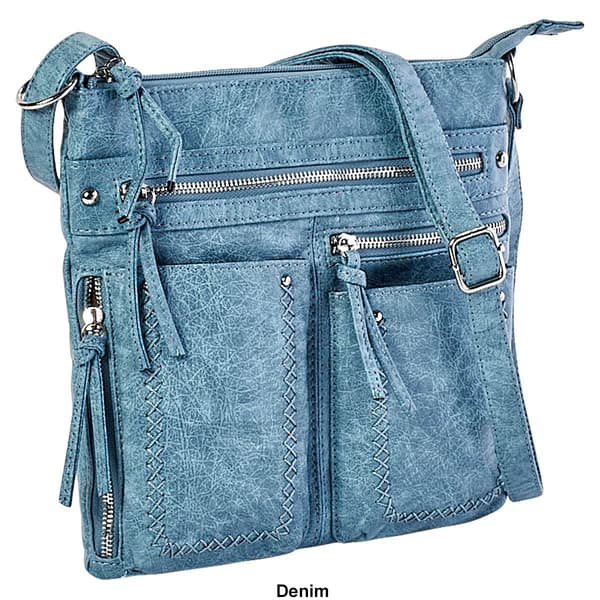 DS Fashion NY Washed Pocket Crossbody