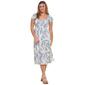Juniors No Comment Emmeline Floral Smocked Gauze Midi Dress - image 1