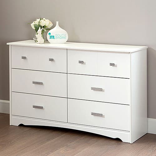 South Shore Tiara 6 Drawer Double Dresser - image 
