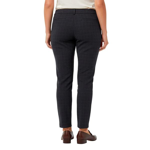 Petite Briggs Plaid Millennium Elastic Waist Pants