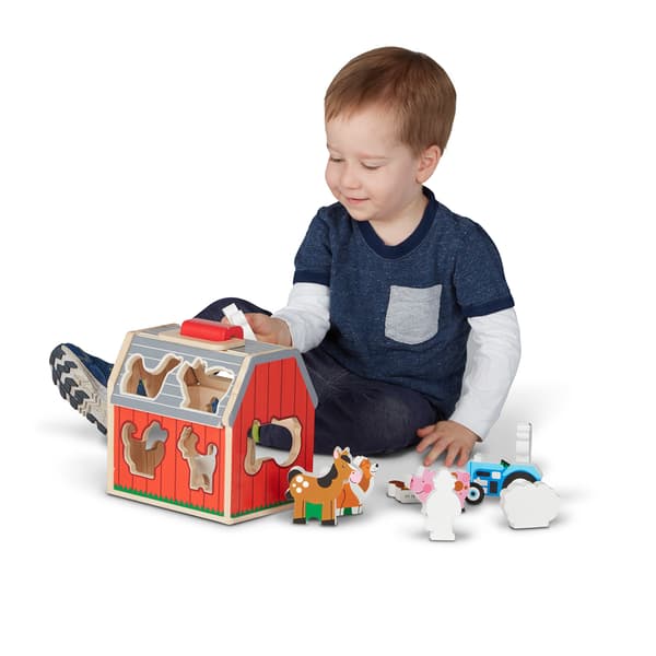 Melissa &amp; Doug® Take Along Sorting Barn