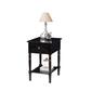 Convenience Concepts Country Oxford End Table w. Charging Station - image 3