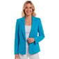 Womens Kasper One Button Seam Detail Flap Pocket Blazer - image 1