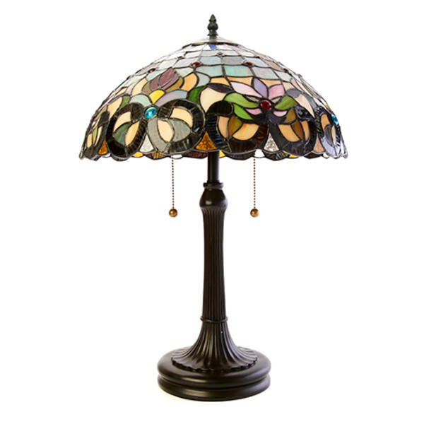 Quoizel Bow Tiffany Table Lamp - image 