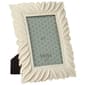 White Resin Petal Frame - 5x7 - image 1