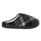 Mens Preswick & Moore&#174; Boxed Plaid Slippers - Black/White - image 2