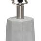 Lalia Home Concrete Pillar Table Lamp w/White Fabric Shade - image 5