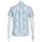 Young Mens VSTR Floral Palm Stretch Button Down Shirt - image 3