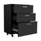 FM FURNITURE Penny 3 Drawer Storage Cabinet - image 3