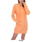 Womens White Mark Long Sleeve Solid Hoodie Sweatshirt Dress - image 9