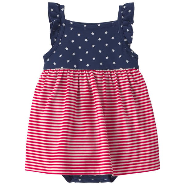 Baby Girl (3-24M) Carter''s(R) Stars & Stripes Sunsuit - image 