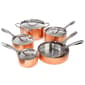 BergHOFF Vintage 10pc. Hammered Tri-Ply Copper Cookware Set - image 1