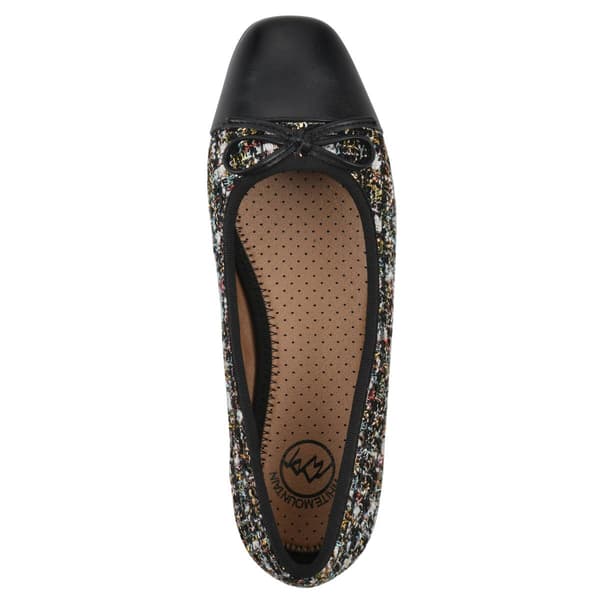 Womens White Mountain Bocci Ballet Flats