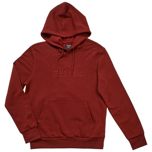 Young Mens Hurley Boxed Logo Pullover Hoodie - image 