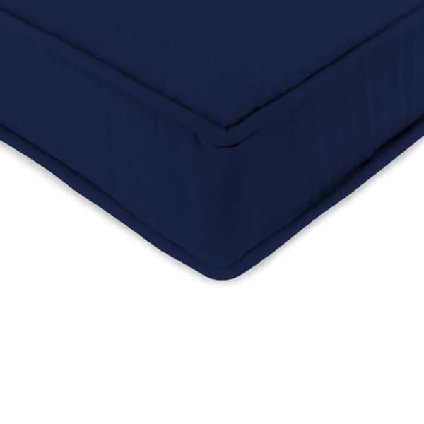 Jordan Manufacturing Solid Boxed Edge High Back Cushion