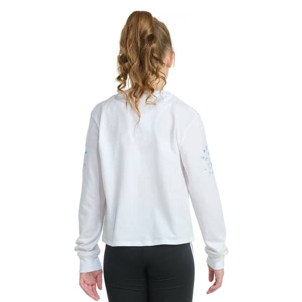 Girls &#40;7-16&#41; adidas&#174; Long Sleeve Regular Fit Tee